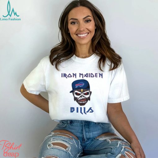 Buffalo Bills Iron Maiden Rock Band Music T Shirt
