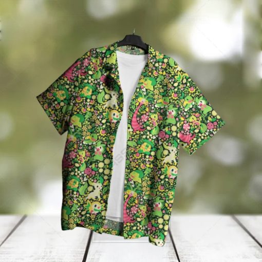 Bulbasaur Hawaiian Button Up Shirt