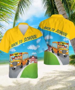 Bus Driver Back To School Hawaiian Shirt