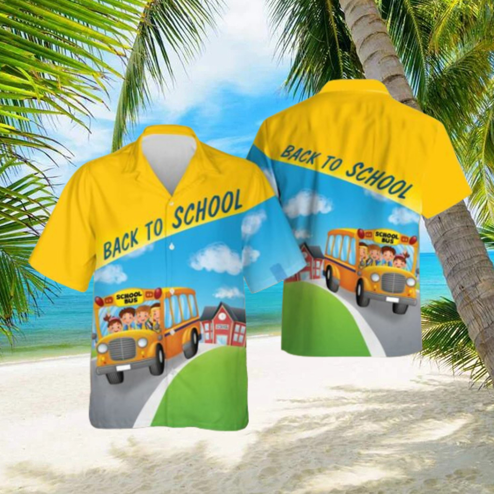 Bus Driver Back To School Hawaiian Shirt Bus Driver Back To School Hawaiian Shirt
