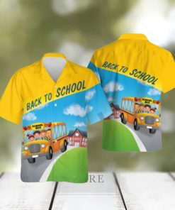 Bus Driver Back To School Hawaiian Shirt