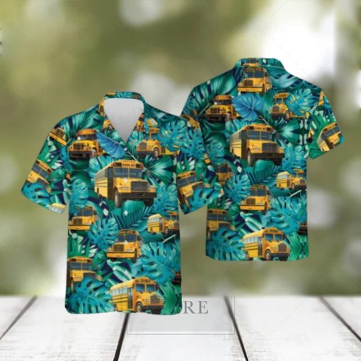 Bus Driver Tropical Hawaiian Shirt