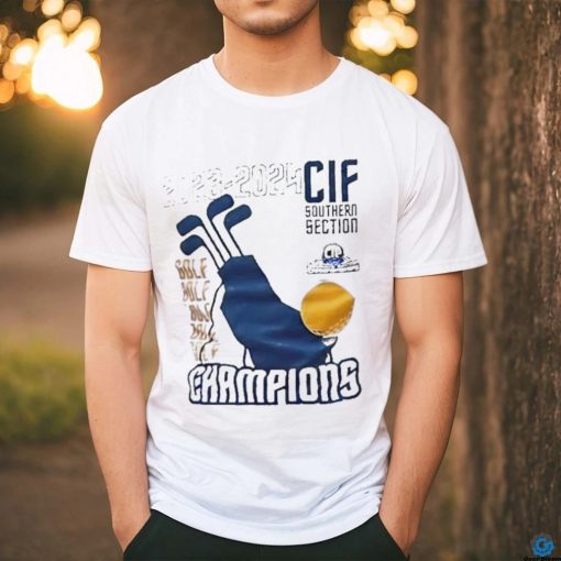 CIF Champions golf Southern section 2023 2024 shirt