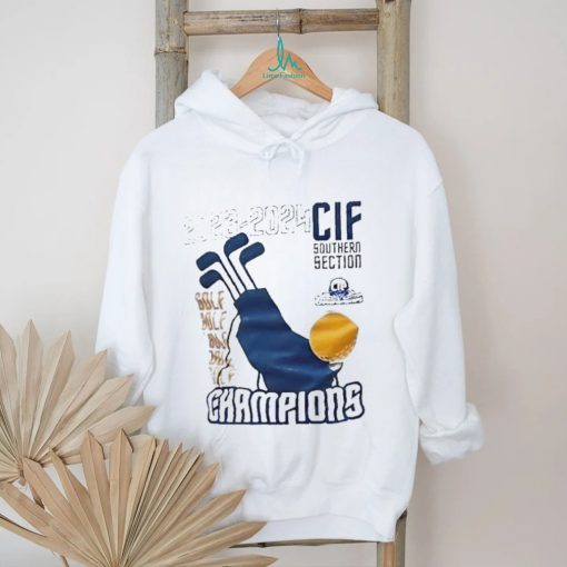 CIF Champions golf Southern section 2023 2024 shirt