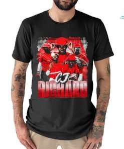 CJ Richard Ohio State Buckeyes baseball poster shirt