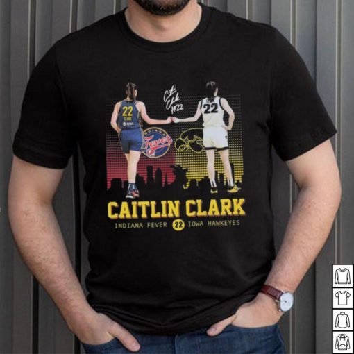 Caitlin Clark Indiana Fever Iowa Hawkeyes No.22 The True Star Skyline Shirt