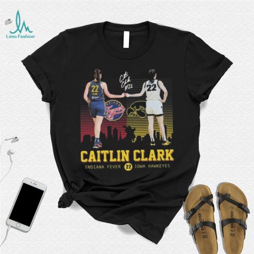 Caitlin Clark Indiana Fever Iowa Hawkeyes No.22 The True Star Skyline Shirt