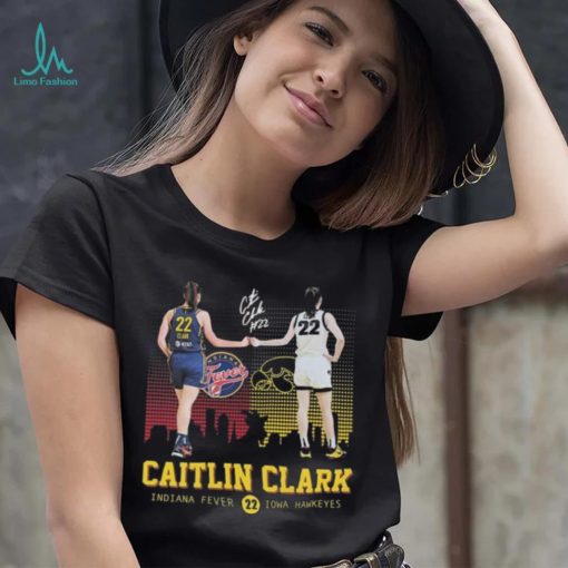 Caitlin Clark Indiana Fever Iowa Hawkeyes No.22 The True Star Skyline Shirt