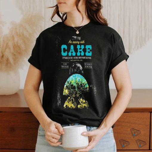 Cake Sep 28 2024 Historic Fourth Ward Skatepark in Atlanta GA Poster Shirt