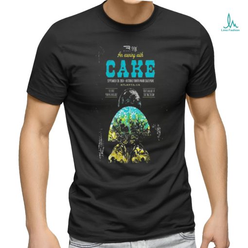 Cake Sep 28 2024 Historic Fourth Ward Skatepark in Atlanta GA Poster Shirt
