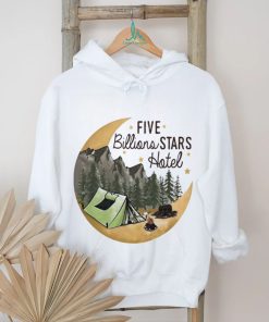 Camping five billions stars hotel shirt