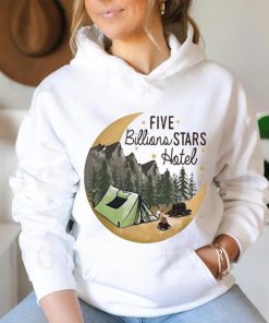 Camping five billions stars hotel shirt