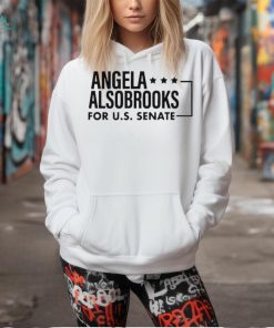 Candidly tiff wearing angela alsobrooks for us senate shirt