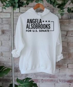 Candidly tiff wearing angela alsobrooks for us senate shirt