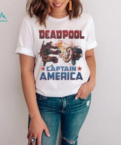 Captain America X Marvel Deadpool Wolverine Shirt