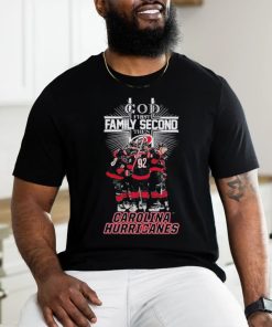 Carolina Hurricanes God First Family Second Then Hockey T Shirt