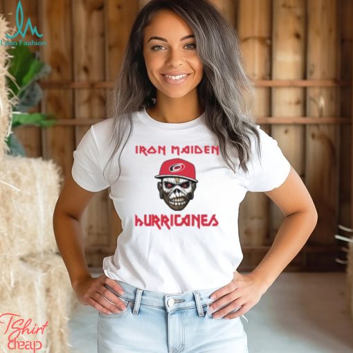Carolina Hurricanes Iron Maiden Rock Band T Shirt