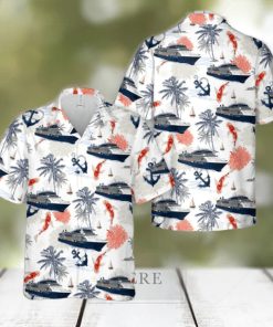 Celebrity Cruises Celebrity Eclipse Blue Color Hawaiian Shirt