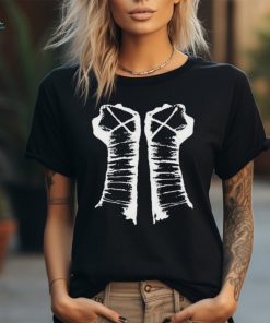 Chalk line cm punk fists straight edge shirt