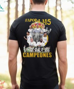 Champions League A Por La 15 Real Madrid 2024 Fan T Shirt