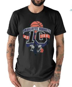 Charlotte Hornets NBA All Over Crew shirt
