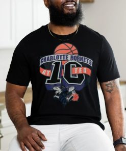 Charlotte Hornets NBA All Over Crew shirt