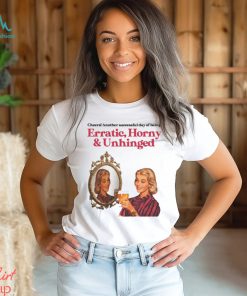 Cheers Another Successful Day Of Being Erratic Horny And Unhinged Funny Shirt