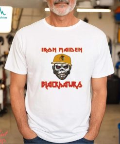Chicago Blackhawks Iron Maiden Rock Band T Shirt
