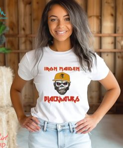 Chicago Blackhawks Iron Maiden Rock Band T Shirt