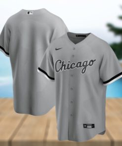 Chicago White Sox Nike Official Replica Road Jersey Mens