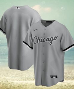 Chicago White Sox Nike Official Replica Road Jersey Mens