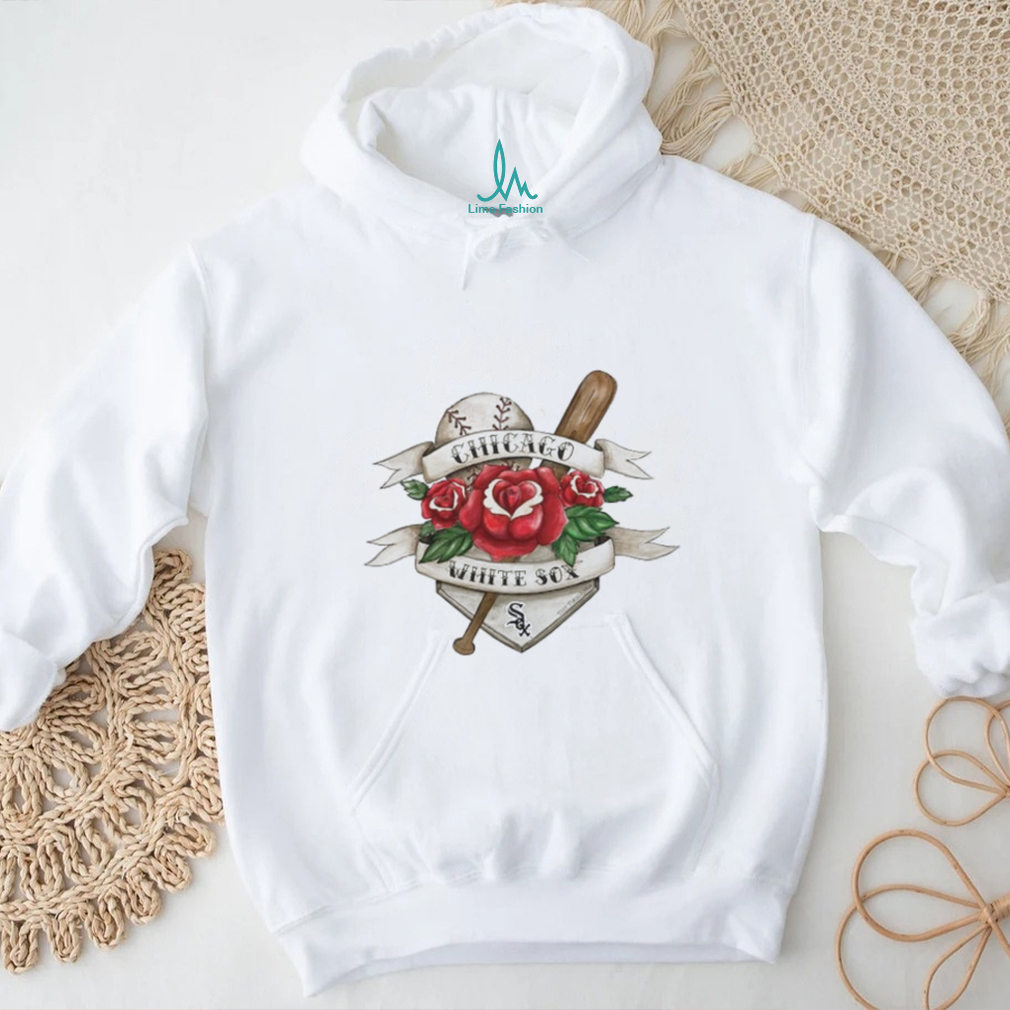 Chicago White Sox Tiny Turnip Infant Tattoo Rose Bodysuit shirt Chicago White Sox Tiny Turnip Infant Tattoo Rose Bodysuit shirt