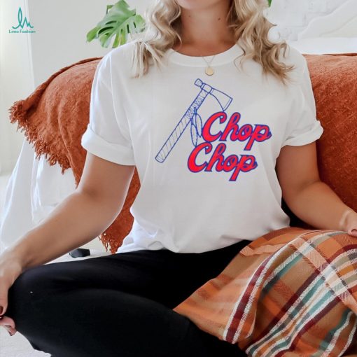 Chop Chop Atlanta Braves logo shirt