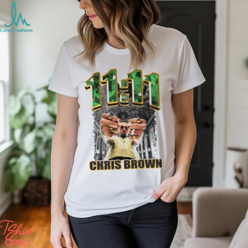 Chris Brown 11 11 Emerald Shirt