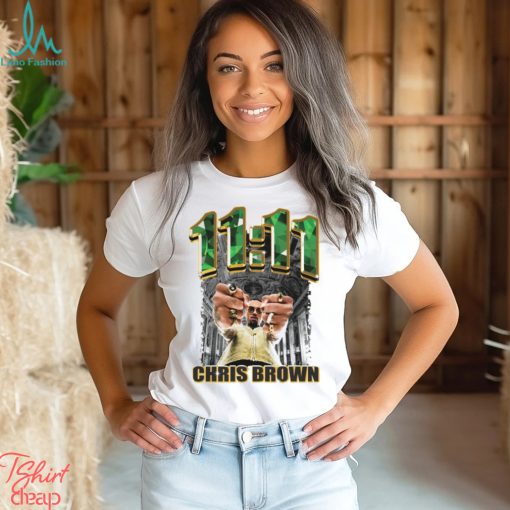 Chris Brown 11 11 Emerald Shirt