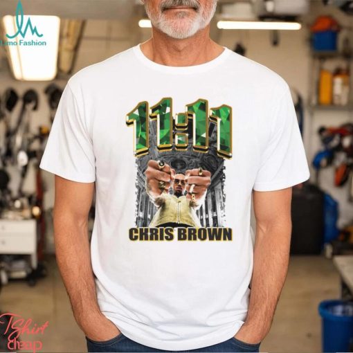Chris Brown 11 11 Emerald Shirt