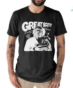 Christopher Lloyd Wearing Great Scott Shirt