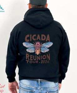 Cicada Reunion Tour 2024 Short Sleeve Graphic Tee 90 S Grunge Boho Style Shirt