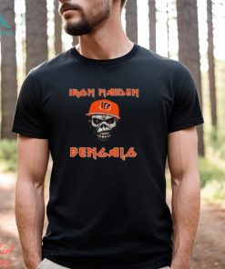 Cincinnati Bengals Iron Maiden Rock Band Music T Shirt