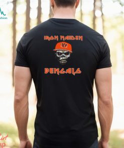 Cincinnati Bengals Iron Maiden Rock Band Music T Shirt