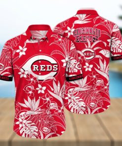 Cincinnati Reds MLB Hawaiian Shirt Sunshinetime Aloha Shirt