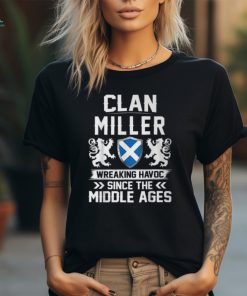 Clan Miller Scottish Family Scotland Fathers T Shirt