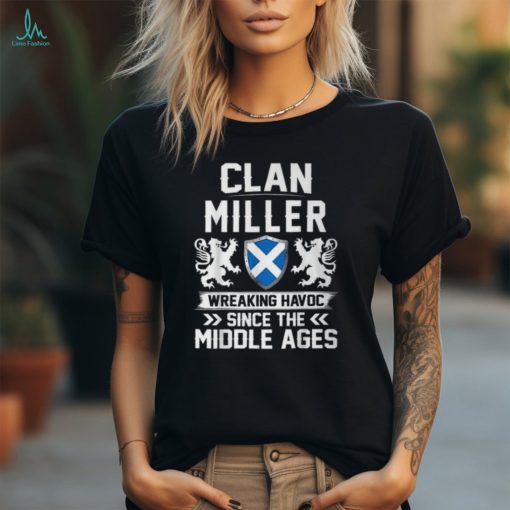 Clan Miller Scottish Family Scotland Fathers T Shirt