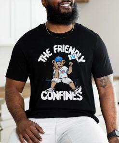 Clark the friendly confines Chicago Cubs logo shirt