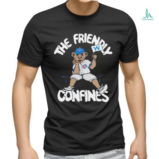 Clark the friendly confines Chicago Cubs logo shirt