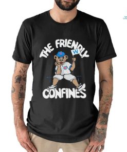 Clark the friendly confines Chicago Cubs logo shirt