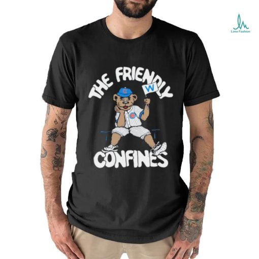 Clark the friendly confines Chicago Cubs logo shirt