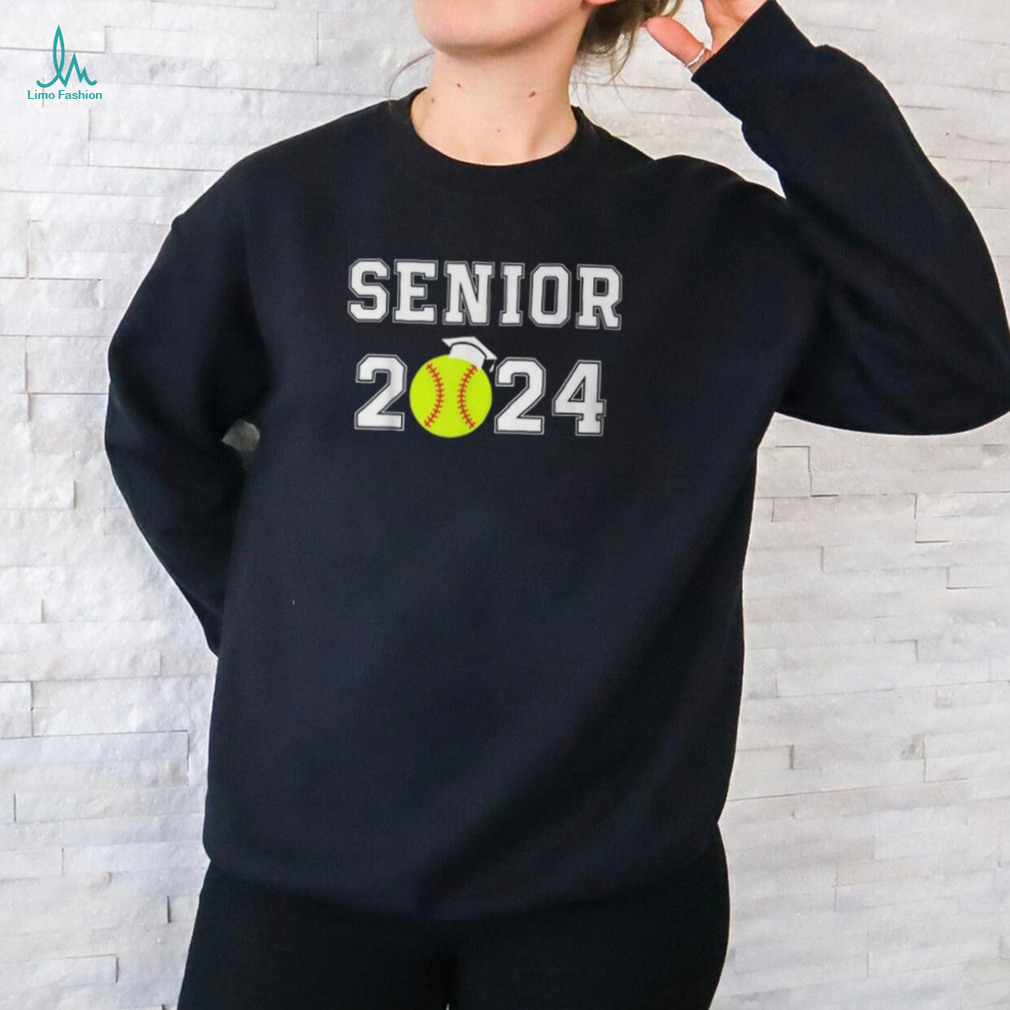 Class Of 2024 Softball Player Senior 2024 High School Grad T Shirt Class Of 2024 Softball Player Senior 2024 High School Grad T Shirt