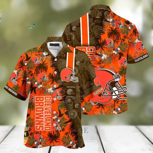 Cleveland Browns NFL Hawaiian Shirt, beach shorts