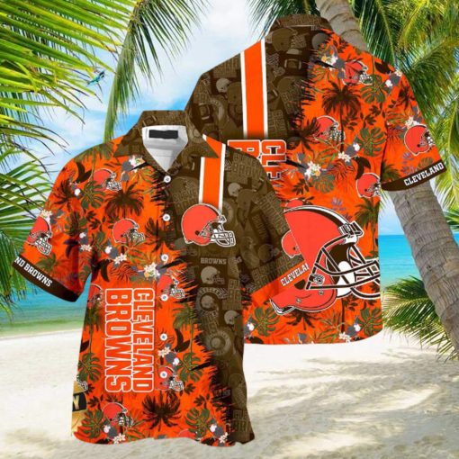 Cleveland Browns NFL Hawaiian Shirt, beach shorts